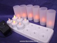 CAN-R12A Rechargeable Candle  (12pcs SET)