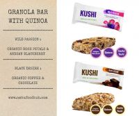 KUSHI GRANOLA BAR WILD PASSION & BLACK DESIRE