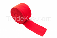 NYLON BANDAGE RED ELASTICS FOR HORSES