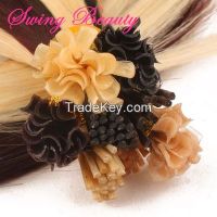 Keratin Pre-bonded Cuticle Remy Human Hair Extension