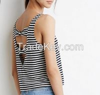 high quality 2016 new arrival crop top t-shirts in tank top style