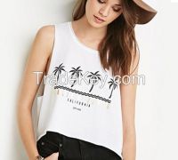 hot selling crop tees, crop t shirts women crop tops