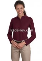 favorite color polo shirt turkey plain long sleeve womens autumn clothing