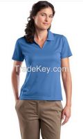 bulk sale v neck ladies color custom polo shirt design