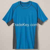 custom quick dry mesh design sports t-shirts