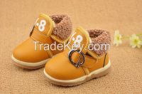 winter baby toddlers shoes super warm fur shoes girls genuine leather boot
