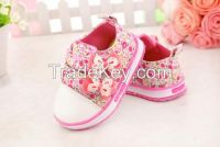 Spring Children floral Princess Girls Shoes soft sale chirld shoes