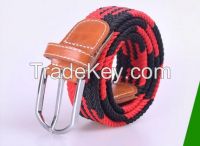 Premium Men's Casual Braided Elastic Stretch Belt