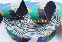 Various style heat transfer printing colored webbing