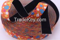 High quality free sample elastic webbing with custom logo