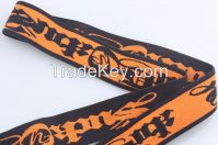 Factory wholesale custom logo elastic webbing