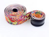 Newest design colorful pattern heat transfer printing sofa elastic webbing belt