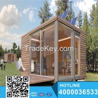 Low Cost Enviromment Friendly Wooden Prefab House