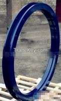 Slewing trailer turntable parts for semi trailer