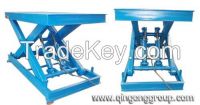 Stationary Scissor Lift Table for CNC Machine