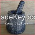 Nice Style Granite Mortar and Pestle for Chef Crushing Grinding Garlic, Spice, Pepper Etc.