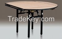 four edge folding round table for used (JT 8389)
