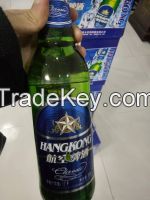 CHINESE HANG KONG beer (one dazon , 500ml per bottle) for 12dollars