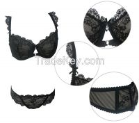 Wholesale Good Quality Soft Lace Push up Lingerie (FPY317)