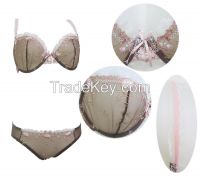 Wholesale Transparent Lace Bra Sets for Sexy Ladies (FPY308)