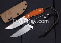 Quality D2 Hunting knife Fixed Blade G10 Handle Outdoor Knife Tactical Knife