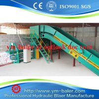 80t Fully Automatic Waste Paper Baler Machine, Hydraulic baler for waste paper, paper baling machine