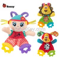 Sozzy wholesale stock  baby music educational toys bed rattles, bed hanging car hanging bb baby toy