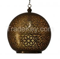 Highly-Detailed Handcrafted Moroccan Hanging Lamp