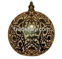 Moroccan Brass Lantern Lamp