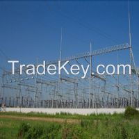 Substation Structure of Transmission Line Project