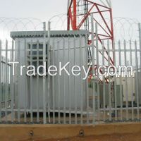 Palisade Fence of Telecom Infrastructure
