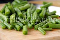 Grade AA delicious frozen green beans cut