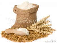 Wheat grain , soft , milling, durum, animal feed, Flour