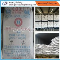 soda ash light 99.2% min in china
