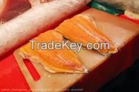 Fresh Norwegian Salmon Fish, Whole, Fillets , smoked Slice