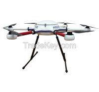 civil professional hexacopter 3.5Kg payload for police military agriculture traffic