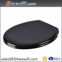 Beewill duroplast soft close quick release lavatory solid color wc toilet seat