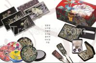 Koreanische traditionelle Souvenir Lacquerware , Perlmutt