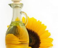 Crude sunflower oil