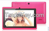7'' Quad Core 7031 Q88 Android Tablet Without Sim Card