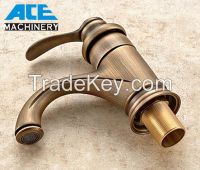 Brass single handle basin faucet
