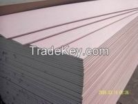 Water Resistant Gypsum Board/Waterproof plasterboard