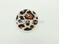 Powder Puff With sexy Leopard print Cotton
