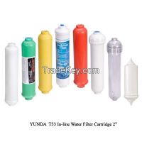 GAC water filter cartridge for water purification