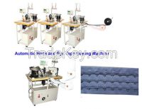 Excellent quality automatic hook and eye tape sewing machine, model no.ATS01