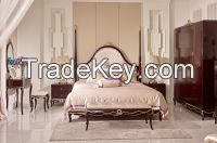 solid furniture new style queen bed