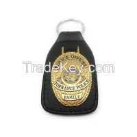 TORRANCE POLICE LEATHER KEY CHAIN