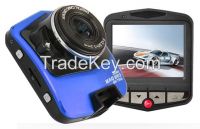 720P HD Display 2.4-inch TFT LCD Screen Mini Car DVRs with 100 Degree Wide-angle Lens, Night Vision