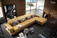 Italy design cow leather sofa set