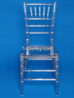 Resin stacking chair